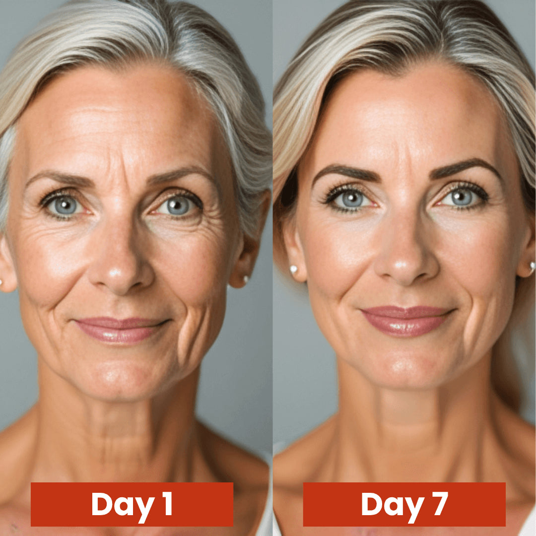 Instantly tighter and firmer skin with no waiting time.